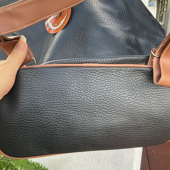 VTG Y2K Dover Genuine Classic Original Pebbled Vegan Leather Backpack NWT - Picture 4 of 4